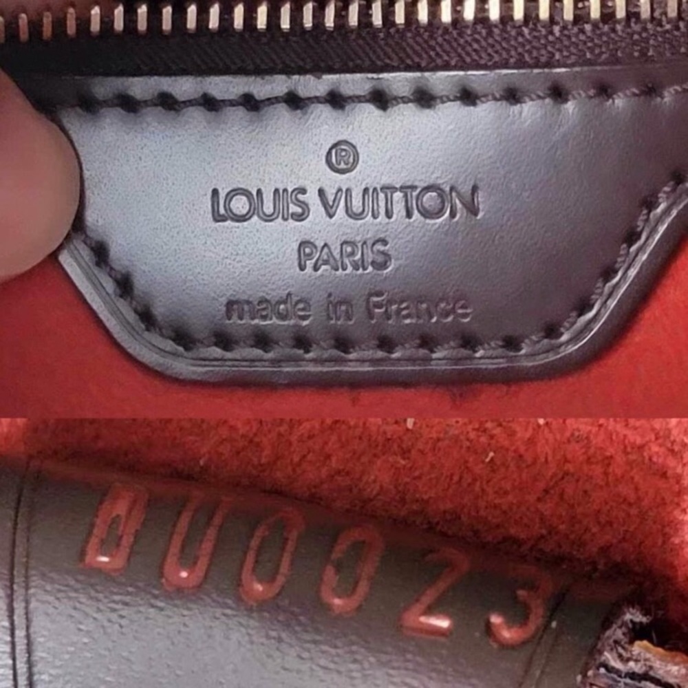 🌟 SPECIAL EDITION 🌟 LOOPING GM DAMIER EBENE LOUIS VUITTON FRENCH BAG - Picture 11 of 12